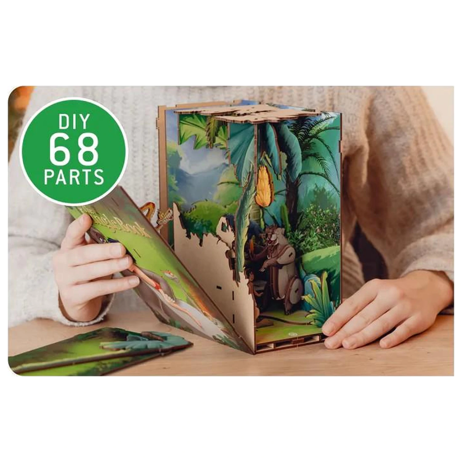 Disney Book Nook Kit The Jungle Book 68 szt. + światło LED zdjęcie produktu