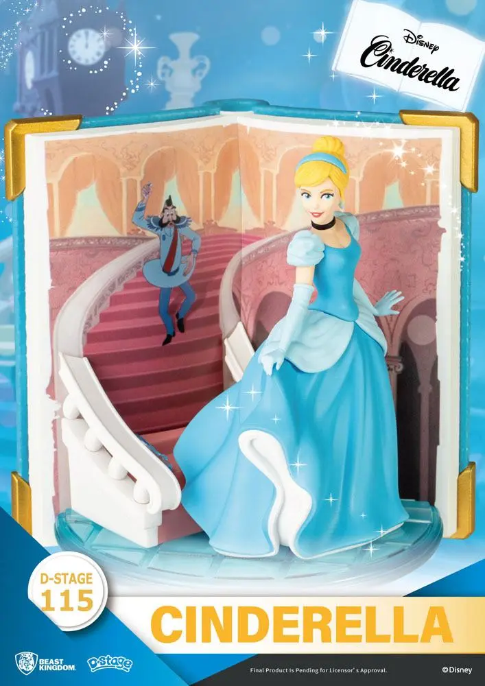 Disney Book Series D-Stage PVC Diorama Kopciuszek 13 cm zdjęcie produktu