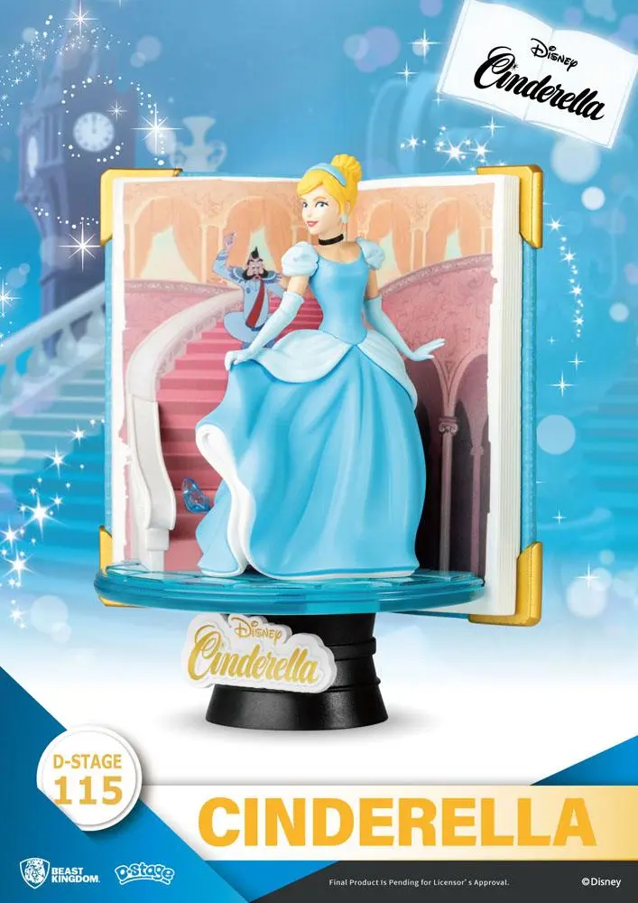 Disney Book Series D-Stage PVC Diorama Kopciuszek 13 cm zdjęcie produktu