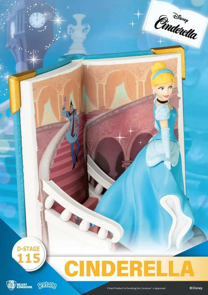 Disney Book Series D-Stage PVC Diorama Kopciuszek 13 cm zdjęcie produktu