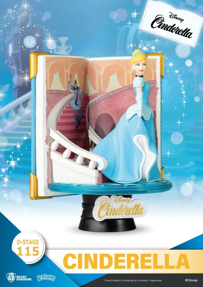 Disney Book Series D-Stage PVC Diorama Kopciuszek 13 cm zdjęcie produktu
