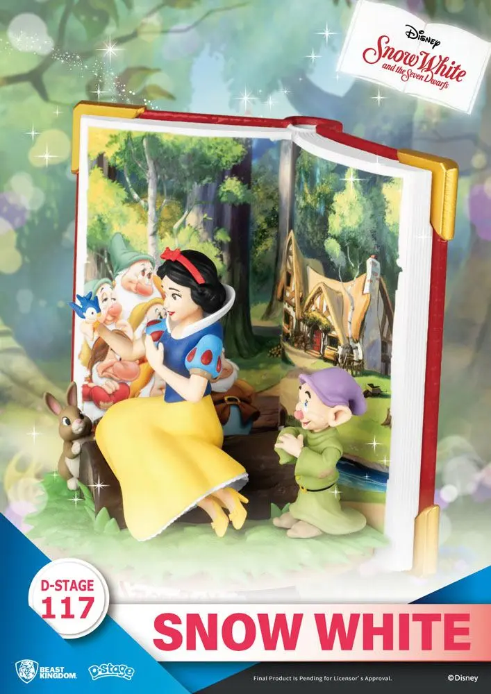 Disney Book Series D-Stage PVC Diorama Królewna Śnieżka 13 cm zdjęcie produktu
