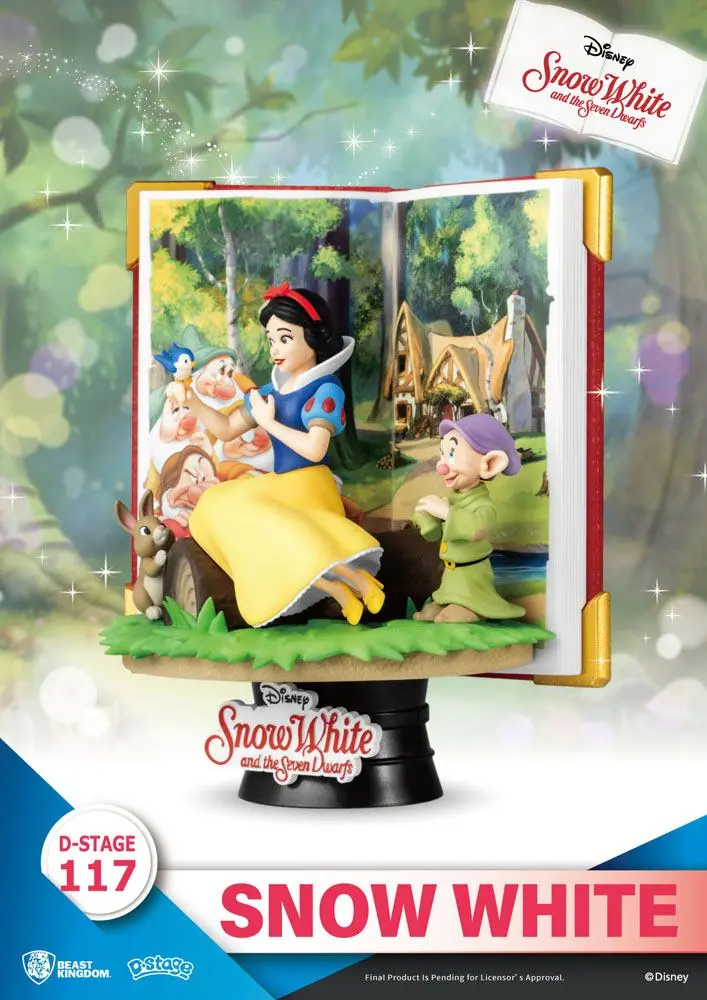 Disney Book Series D-Stage PVC Diorama Królewna Śnieżka 13 cm zdjęcie produktu