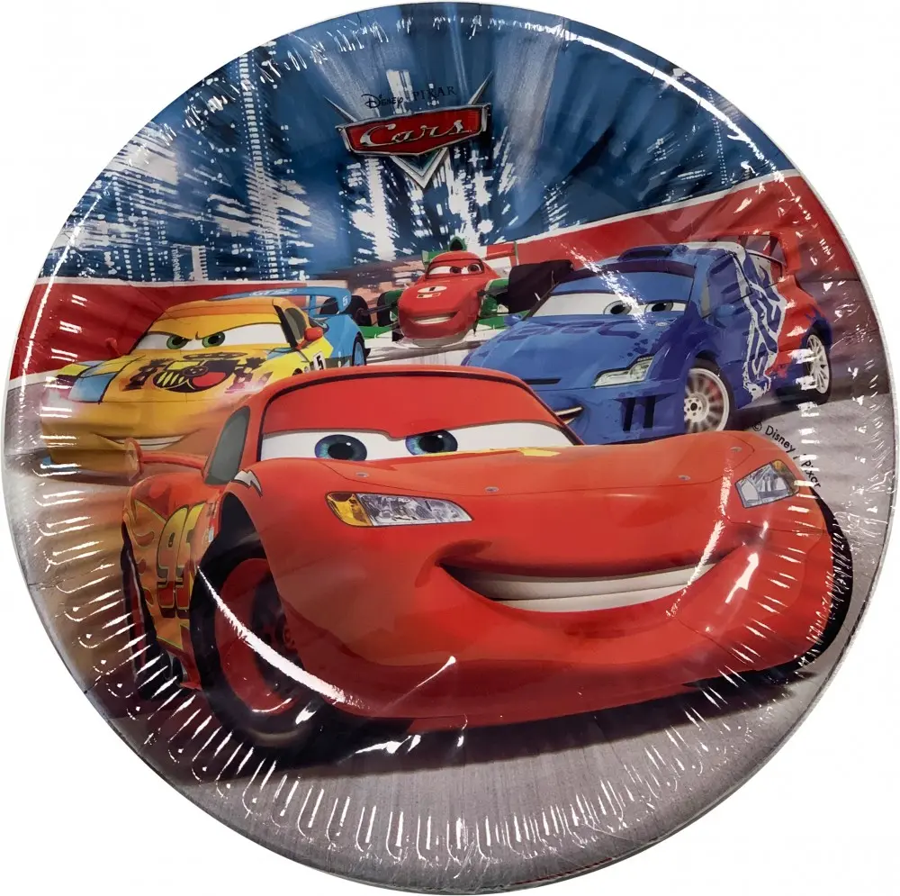 Disney Cars Classic, Cars papierowe talerze 8-pak 19.5 cm zdjęcie produktu