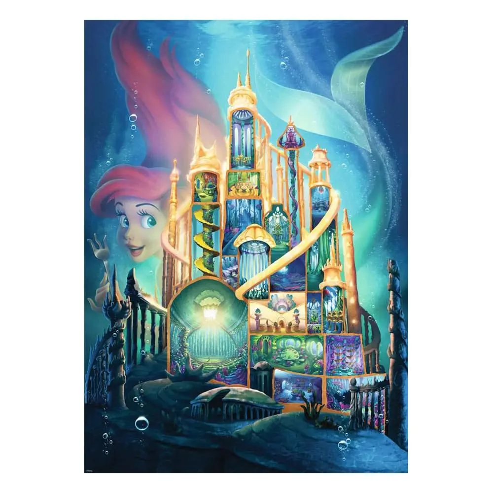 Puzzle Disney Castle Collection Ariel (Mała Syrenka) (1000 elementów) zdjęcie produktu