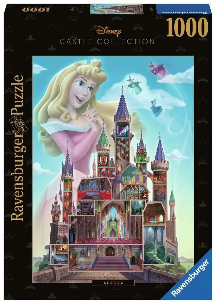 Puzzle Disney Castle Collection Aurora (Śpiąca Królewna) (1000 elementów) zdjęcie produktu