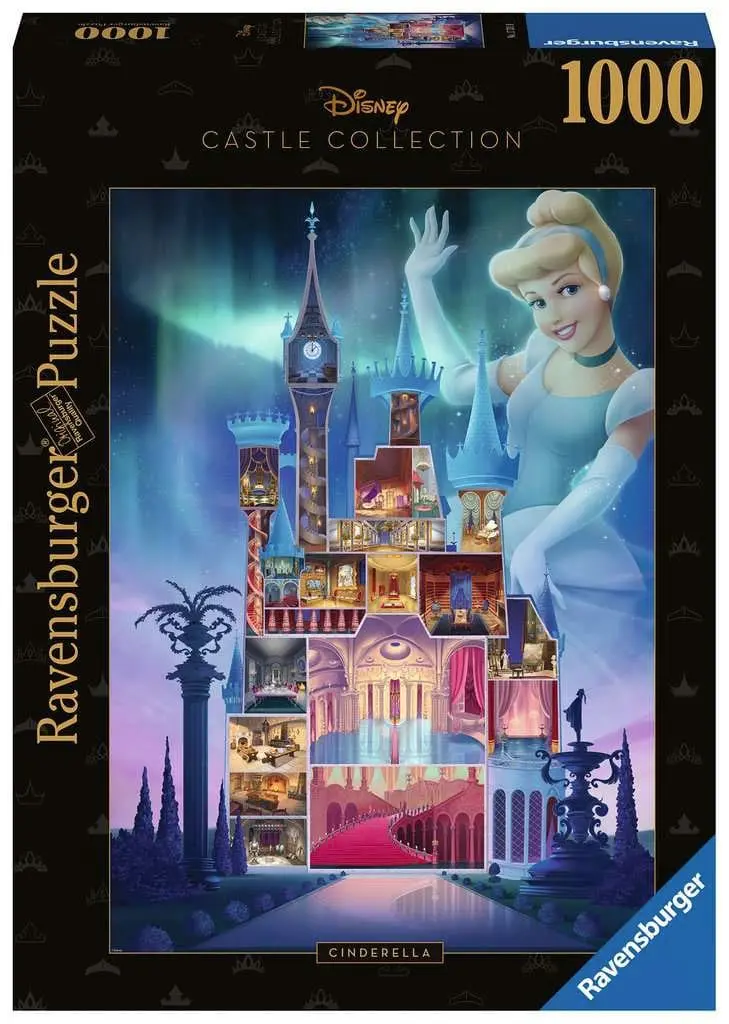 Puzzle Disney Castle Collection Kopciuszek (1000 elementów) zdjęcie produktu