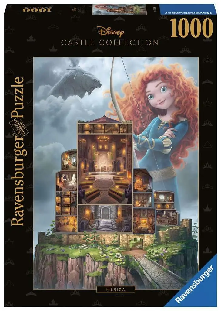 Disney Castle Collection Jigsaw Puzzle Merida (Brave) (1000 elementów) zdjęcie produktu