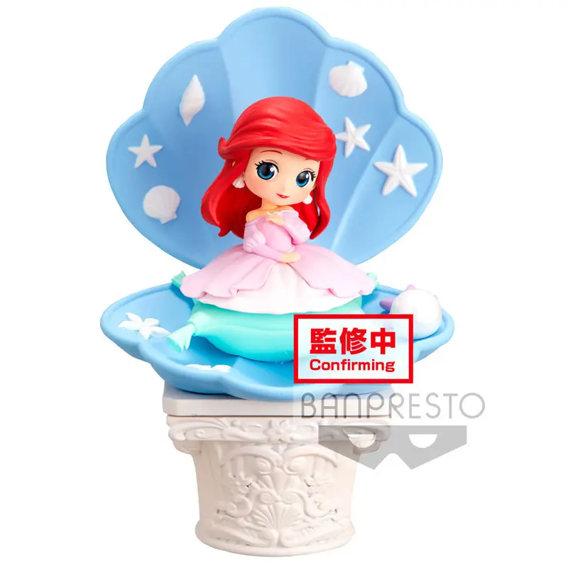 Disney Characters Różowa Sukienka Styl Ariel Ver.A Q posket figurka 12cm zdjęcie produktu