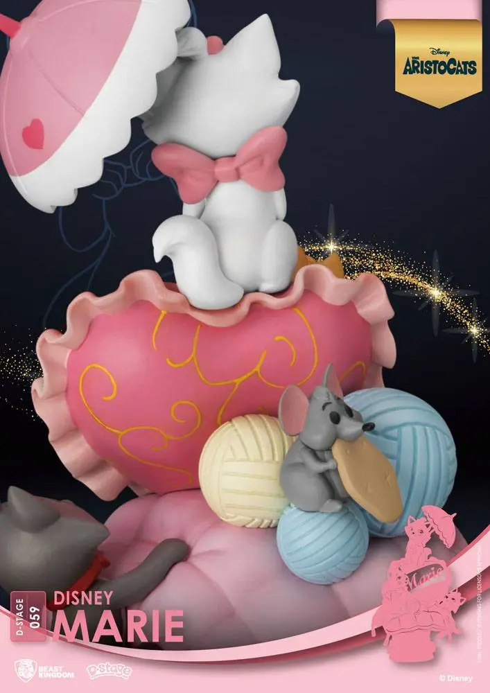 Disney Classic Animation Series D-Stage PVC Diorama Marie 15 cm zdjęcie produktu