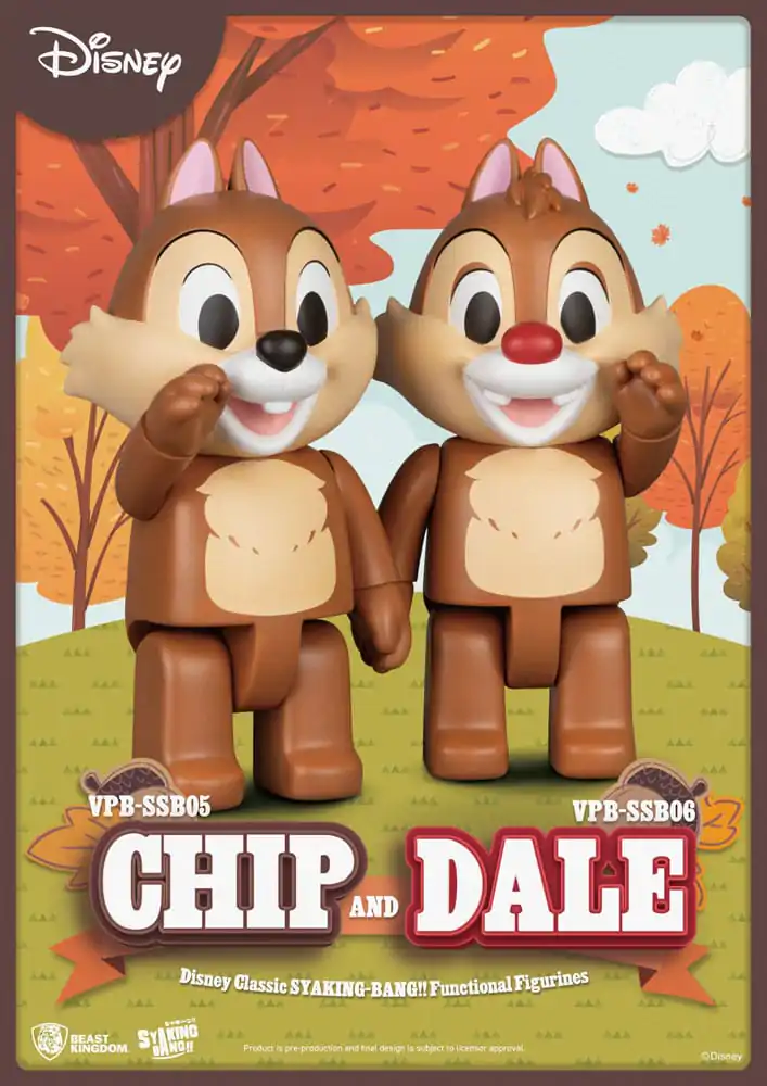 Disney: Klasyczna Figurka Chip &#039;n&#039; Dale Syaking Bang PVC Chip 33 cm zdjęcie produktu
