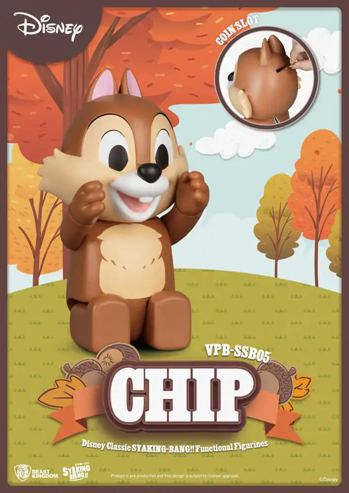Disney: Klasyczna Figurka Chip &#039;n&#039; Dale Syaking Bang PVC Chip 33 cm zdjęcie produktu