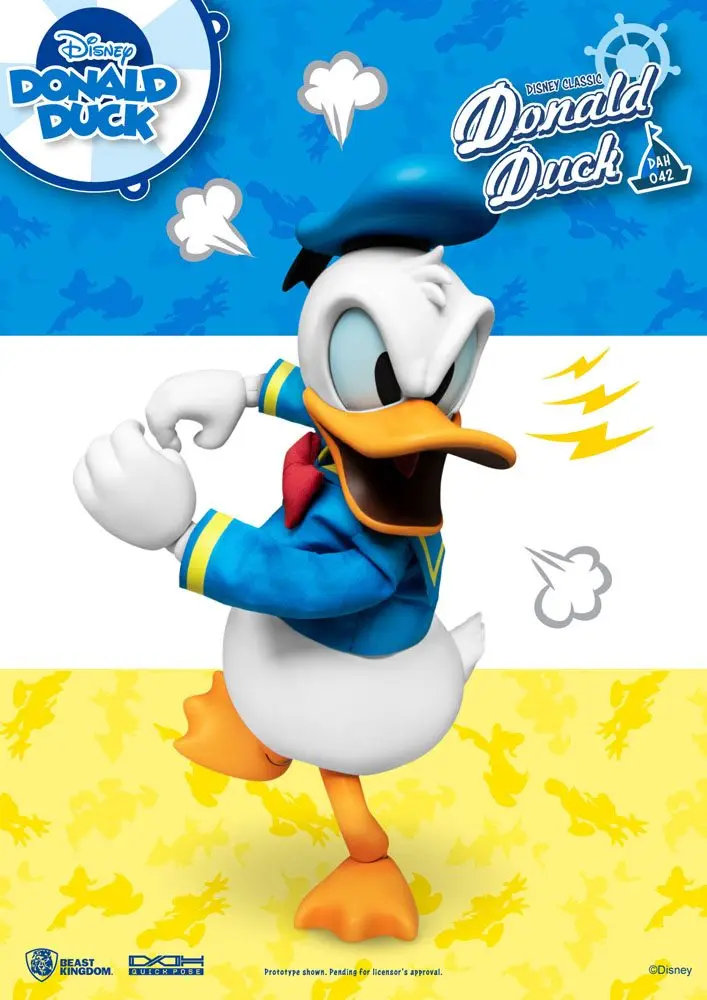 Figurka akcji Disney Classic Dynamic 8ction Heroes 1/9 Donald Duck Classic Version 16 cm zdjęcie produktu