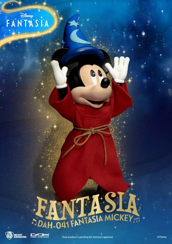 Disney Classic Dynamic 8ction Heroes Figurka Akcji 1/9 Myszka Mickey Fantazja 21 cm zdjęcie produktu