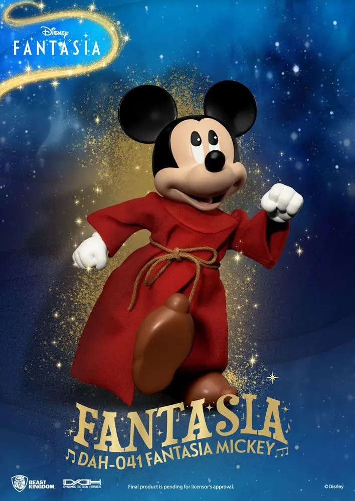 Disney Classic Dynamic 8ction Heroes Figurka Akcji 1/9 Myszka Mickey Fantazja 21 cm zdjęcie produktu