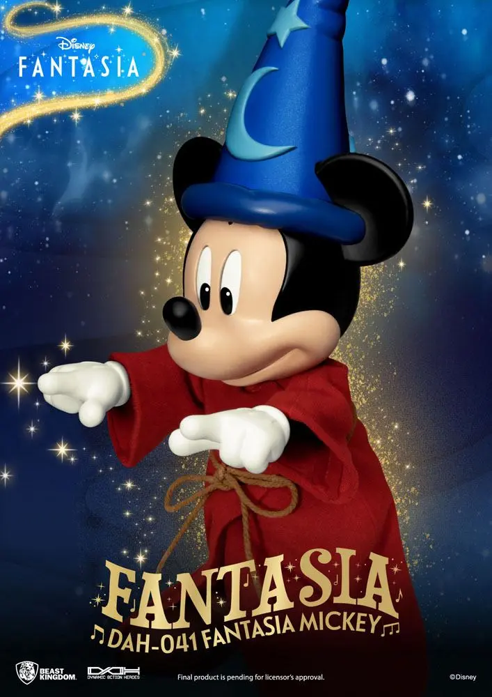 Disney Classic Dynamic 8ction Heroes Figurka Akcji 1/9 Myszka Mickey Fantazja 21 cm zdjęcie produktu