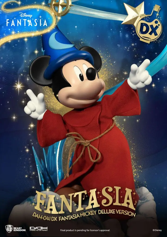 Disney Classic Dynamic 8ction Heroes Figurka Akcji 1/9 Mickey Fantasia Deluxe Version 21 cm zdjęcie produktu