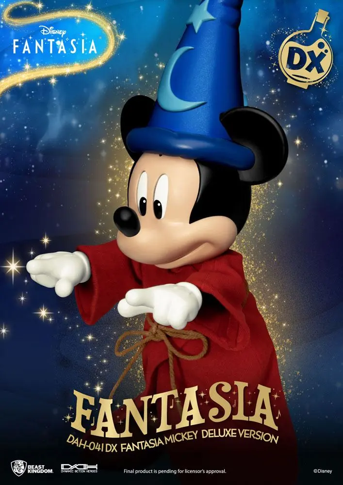 Disney Classic Dynamic 8ction Heroes Figurka Akcji 1/9 Mickey Fantasia Deluxe Version 21 cm zdjęcie produktu