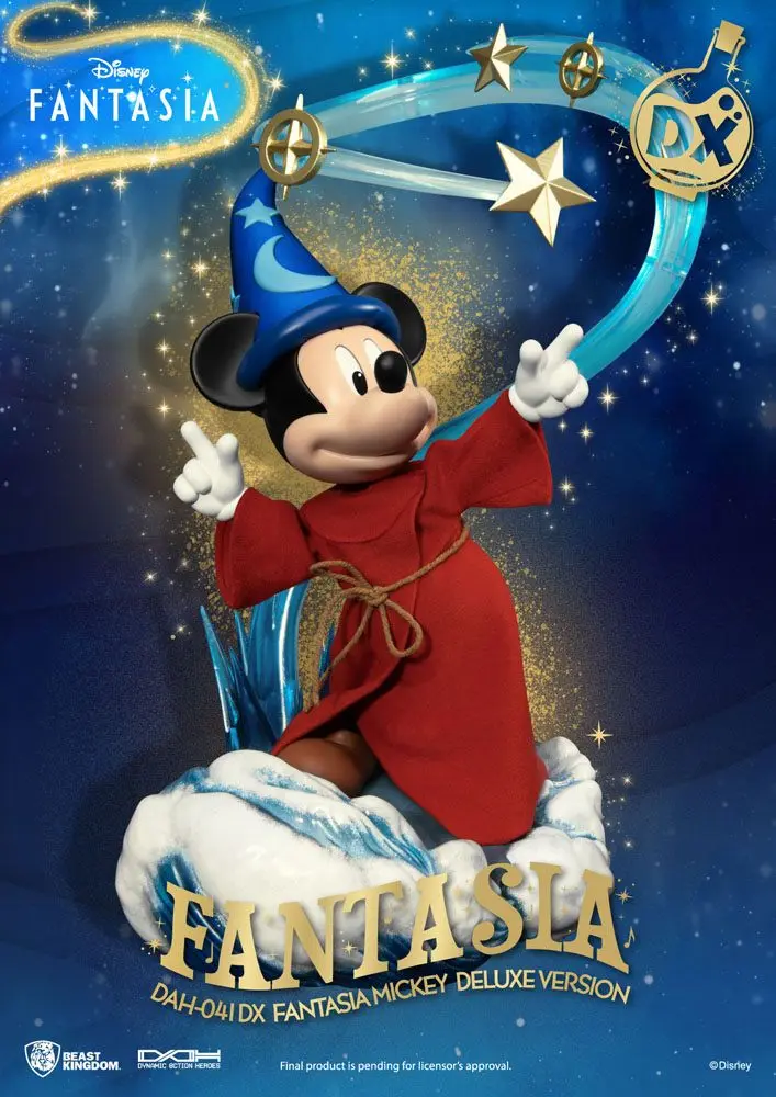 Disney Classic Dynamic 8ction Heroes Figurka Akcji 1/9 Mickey Fantasia Deluxe Version 21 cm zdjęcie produktu