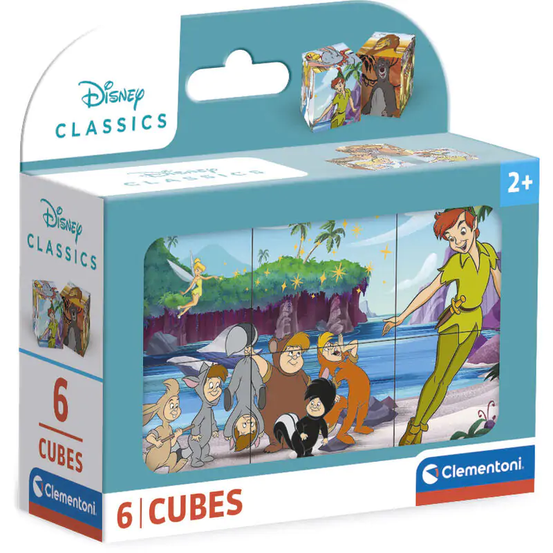 Disney Classic kostka puzzle 6 szt. zdjęcie produktu