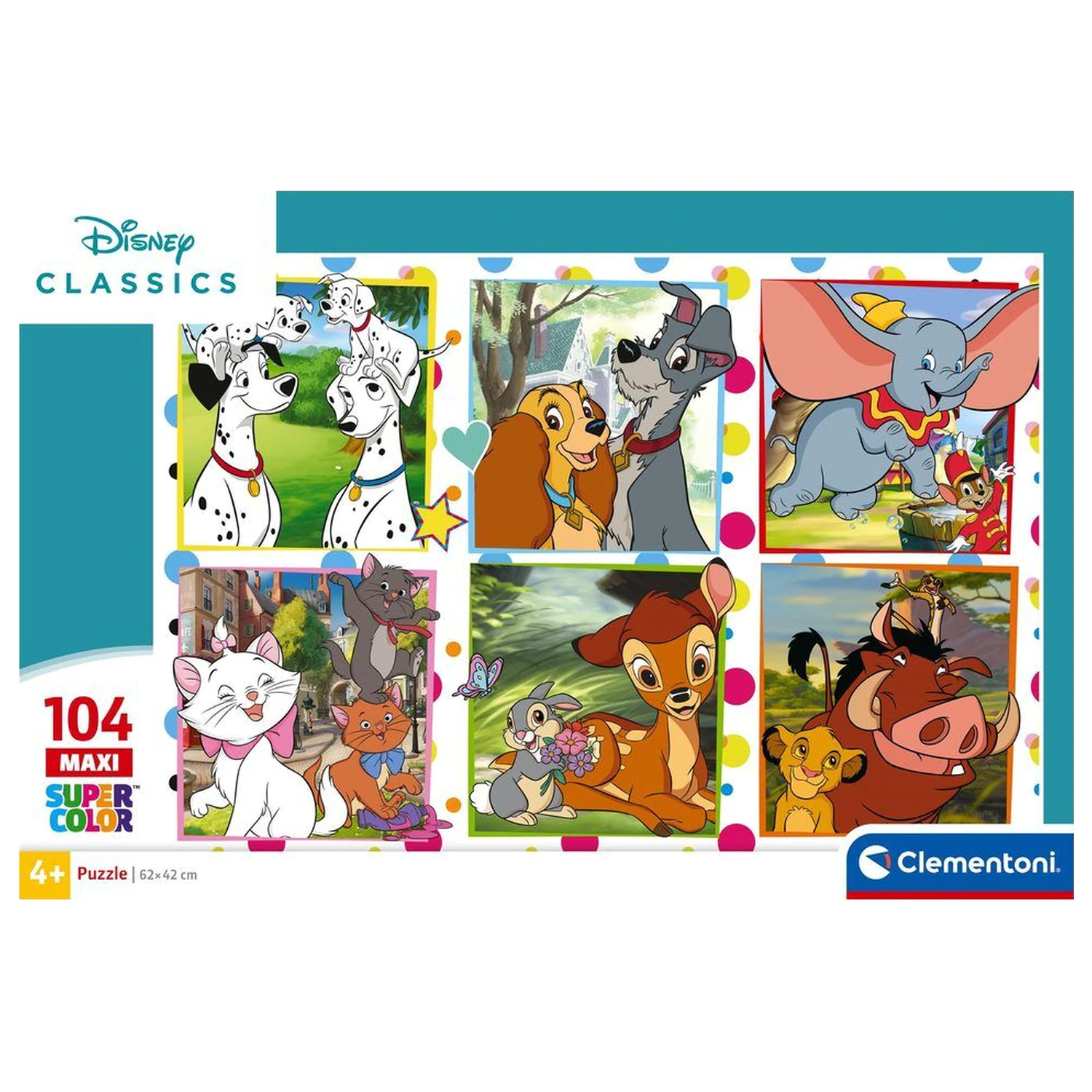 Disney Classic maxi puzzle 104 szt. zdjęcie produktu