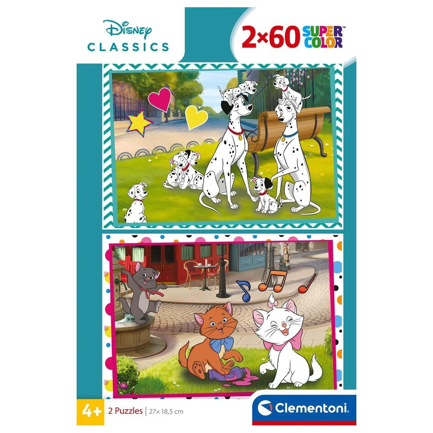 Disney Classic puzzle 2x60 szt. zdjęcie produktu