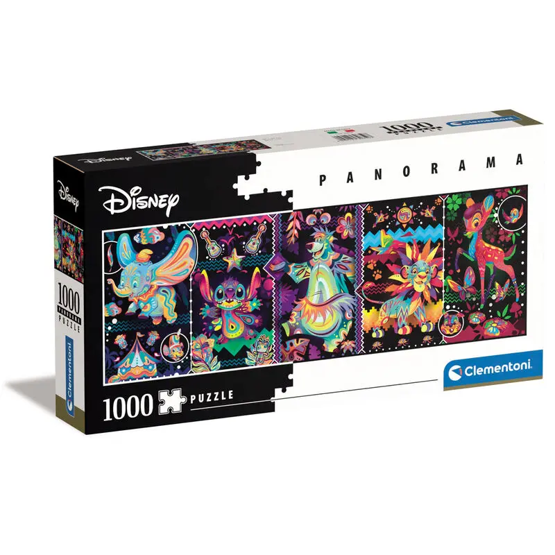 Disney Panorama Jigsaw Puzzle Pop-Art (1000 elementów) zdjęcie produktu