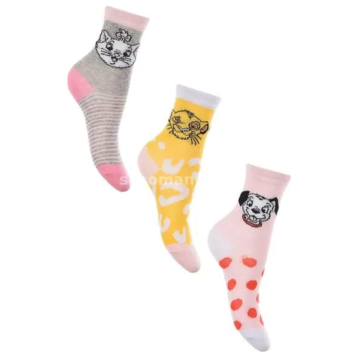 Disney Classics Puppies Yellow skarpety dziecięce 31/34 zdjęcie produktu