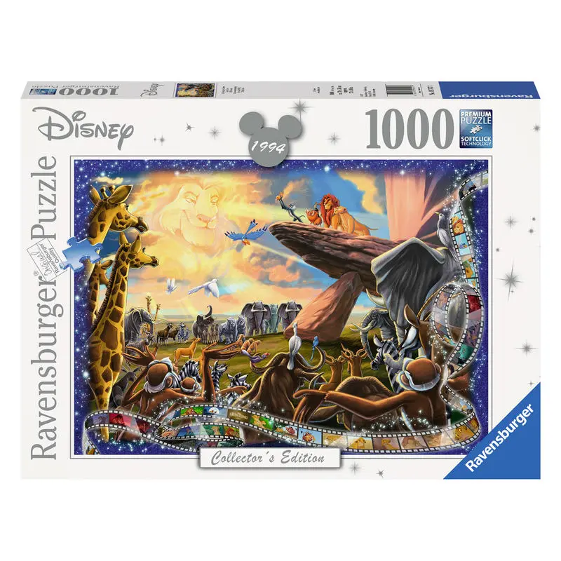 Disney Collector's Edition Puzzle Układanka Król Lew (1000 elementów) zdjęcie produktu