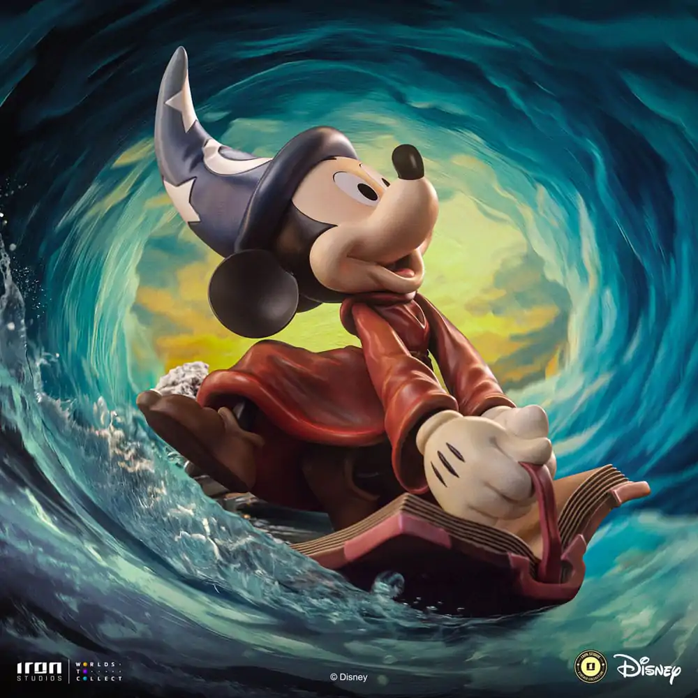 Disney Classics Vintage Collection Deluxe Art Scale Statue 1/10 Czarodziej Mickey 28 cm zdjęcie produktu