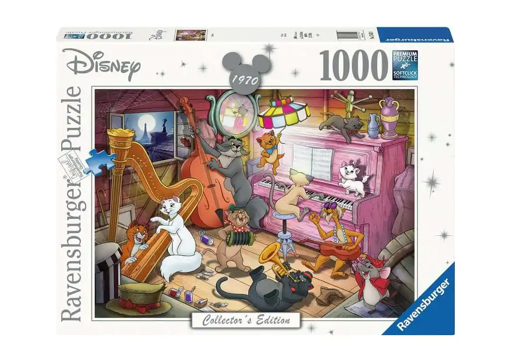 Disney Kolekcja Kolekcjonerska Puzzle Aristocats (1000 elementów) zdjęcie produktu