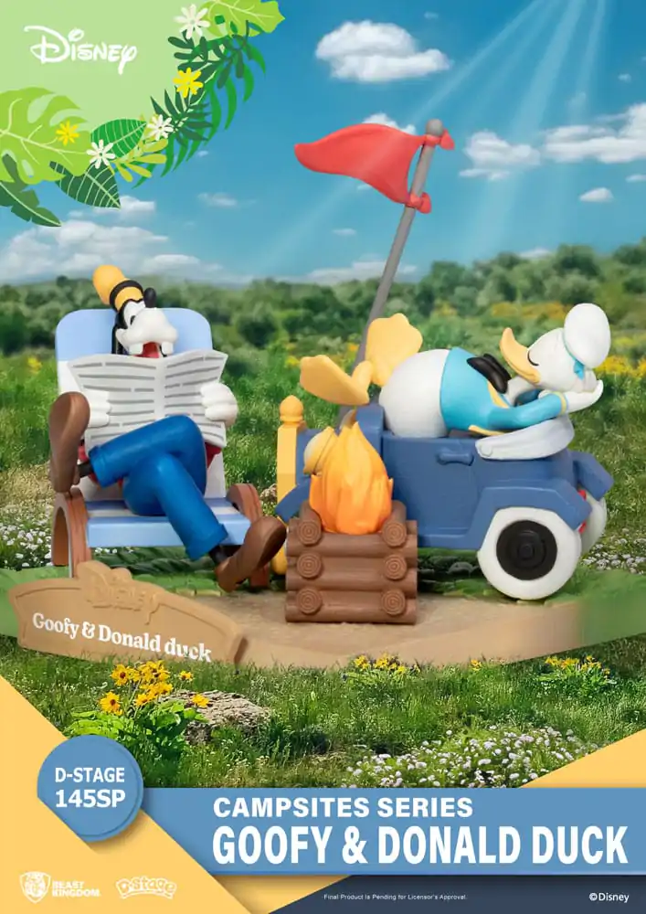 Disney D-Stage Campsite Series PVC Diorama Goofy & Donald Duck Special Edition 10 cm zdjęcie produktu