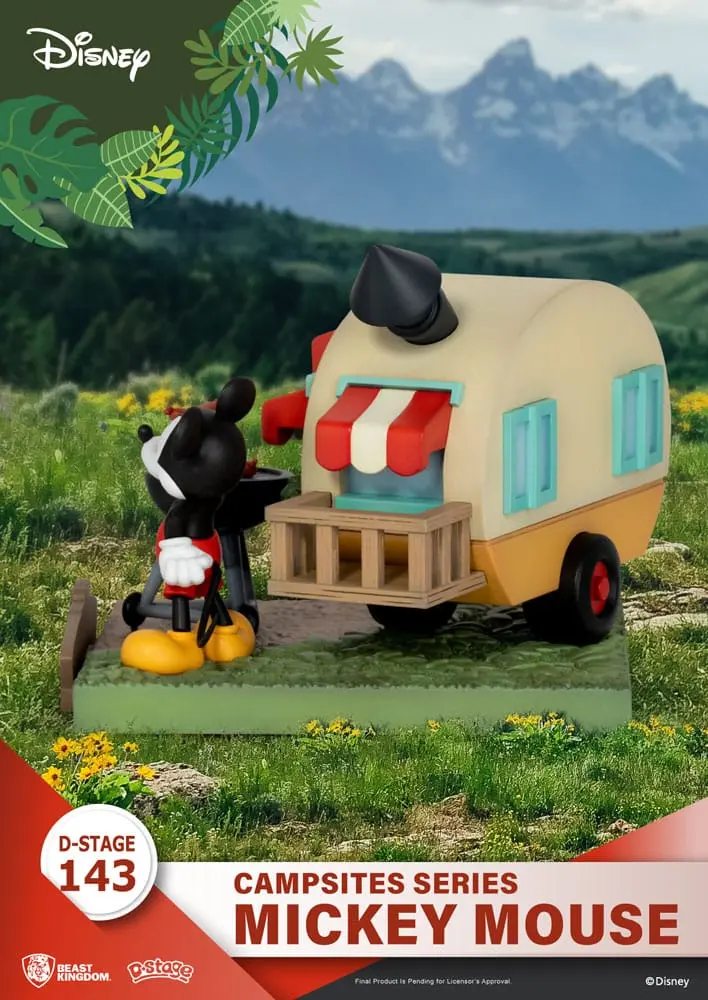 Disney D-Stage Campsite Series PVC Diorama Myszka Miki 10 cm zdjęcie produktu