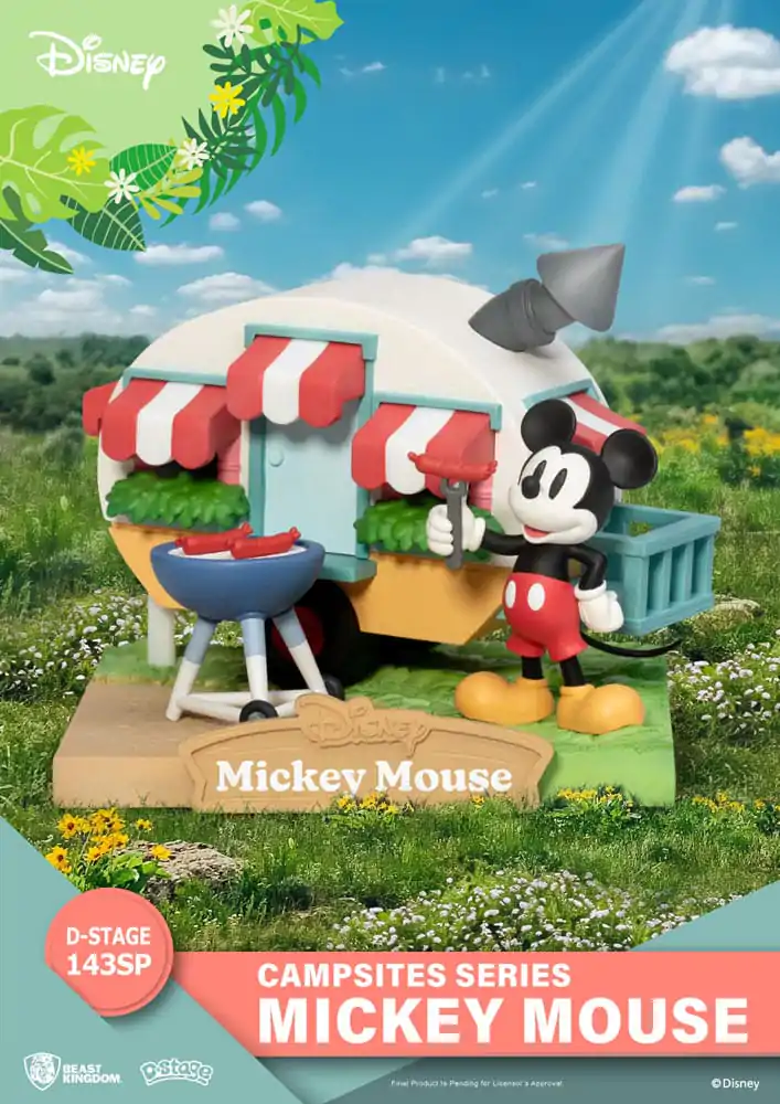 Disney D-Stage Campsite Series PVC Diorama Myszka Miki Edycja Specjalna 10 cm zdjęcie produktu