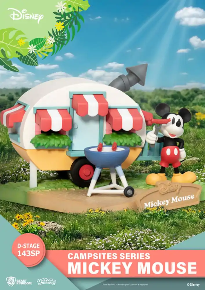 Disney D-Stage Campsite Series PVC Diorama Myszka Miki Edycja Specjalna 10 cm zdjęcie produktu