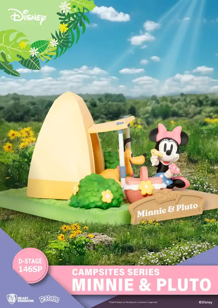 Disney D-Stage Campsite Series PVC Diorama Mini i Pluto Special Edition 10 cm zdjęcie produktu