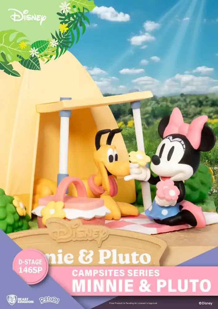 Disney D-Stage Campsite Series PVC Diorama Mini i Pluto Special Edition 10 cm zdjęcie produktu