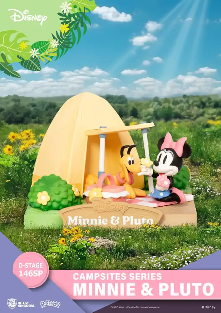 Disney D-Stage Campsite Series PVC Diorama Mini i Pluto Special Edition 10 cm zdjęcie produktu