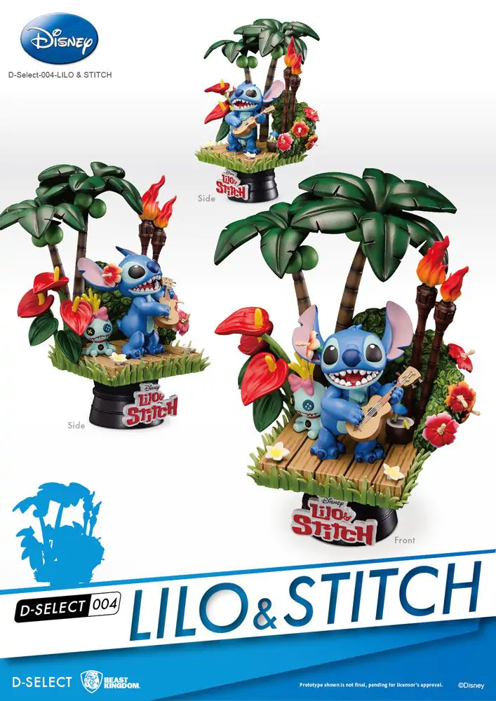 Disney D-Stage PVC Diorama Stitch 14 cm zdjęcie produktu