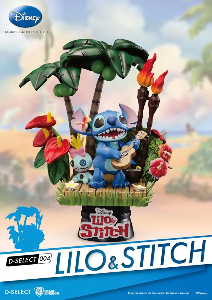 Disney D-Stage PVC Diorama Stitch 14 cm zdjęcie produktu