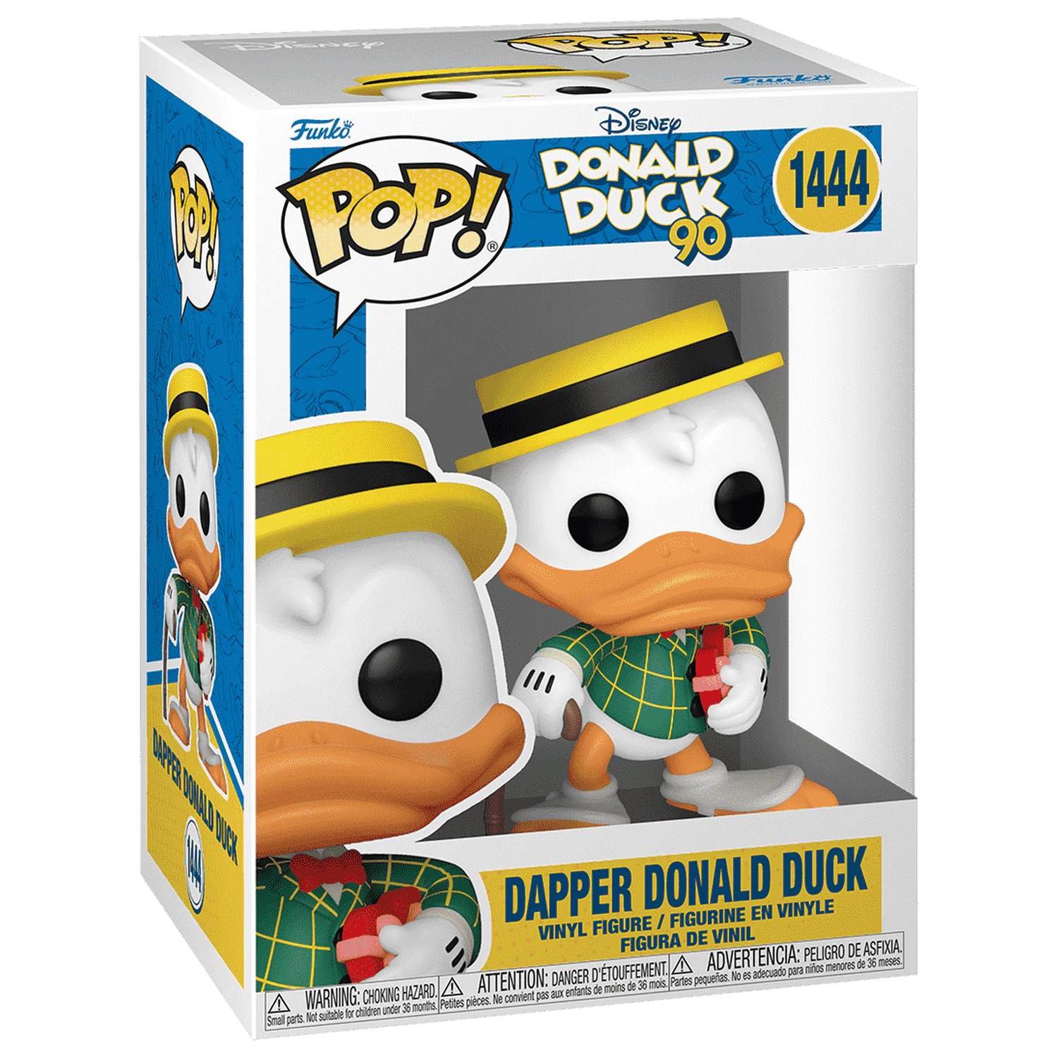 Disney DD 90th Anniversary Funko POP! Disney Figurka winylowa Donald Duck (dapper) 9 cm zdjęcie produktu