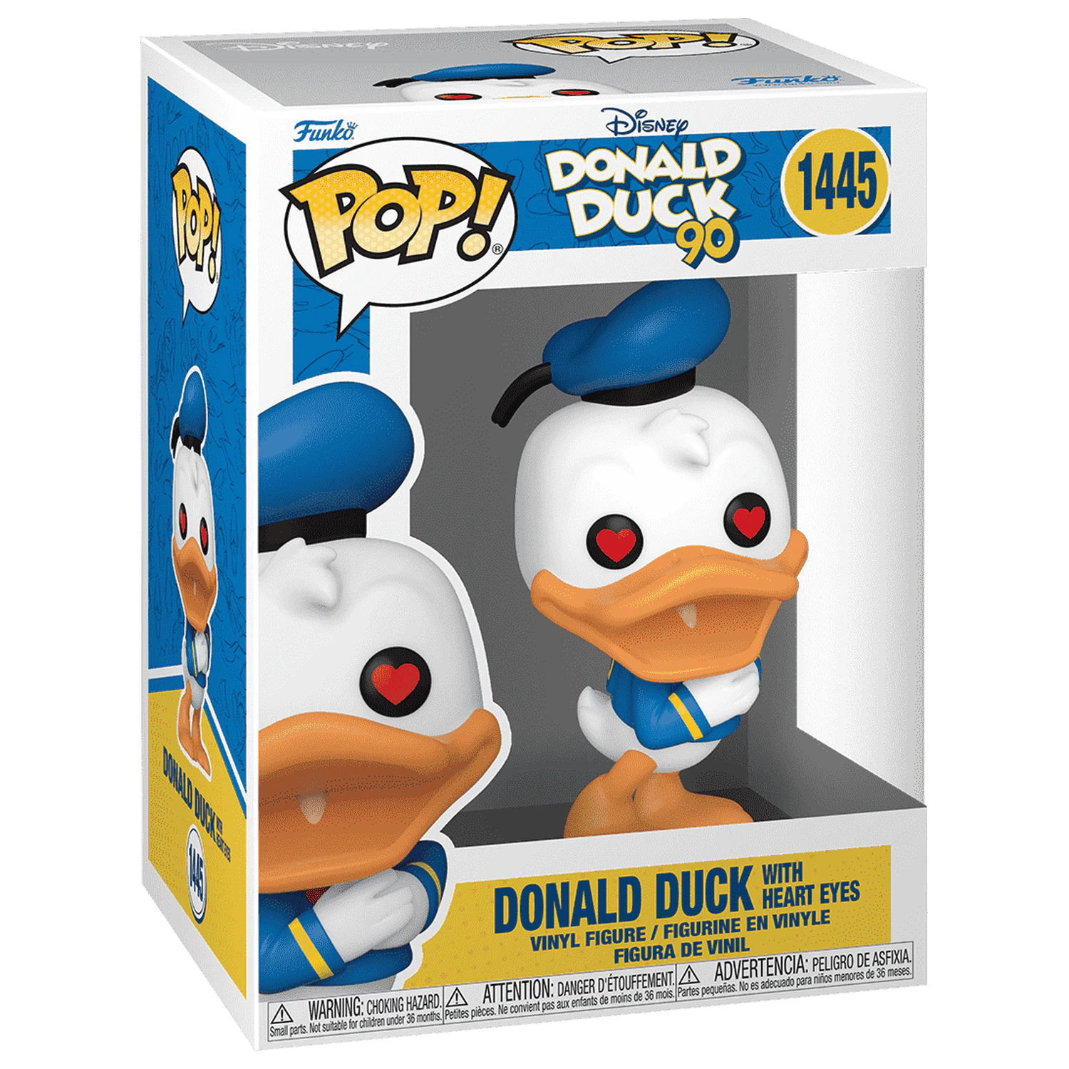 Disney DD 90th Anniversary Funko POP! Figurka winylowa Disney Donald Duck (oczy w kształcie serc) 9 cm zdjęcie produktu
