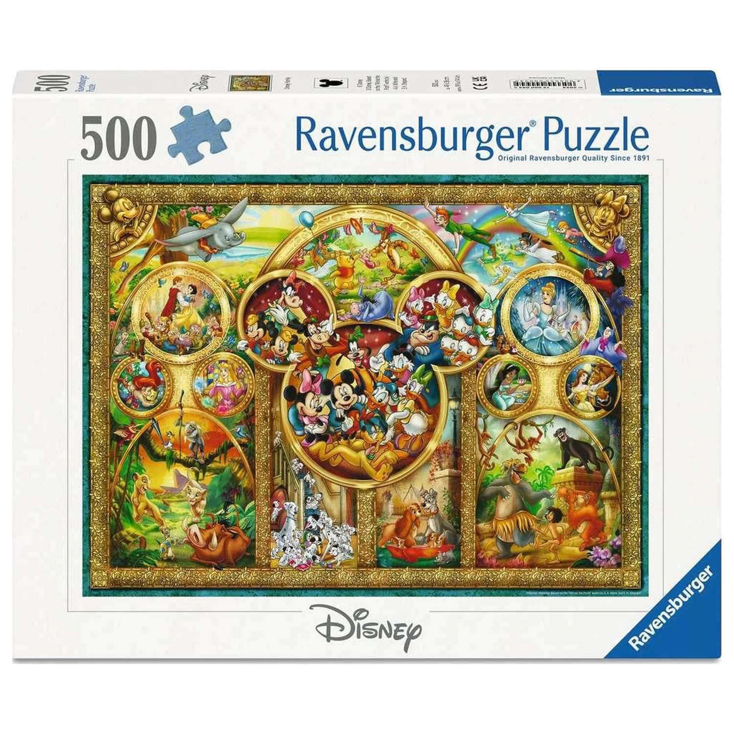 Disney Disney Family Puzzle (500 sztuk) zdjęcie produktu