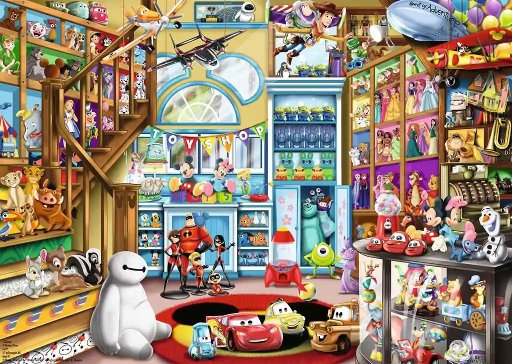 Puzzle Disney Disney Pixar Toy Store (1000 elementów) zdjęcie produktu