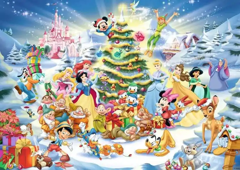 Puzzle Disney Disney's Christmas (1000 elementów) zdjęcie produktu