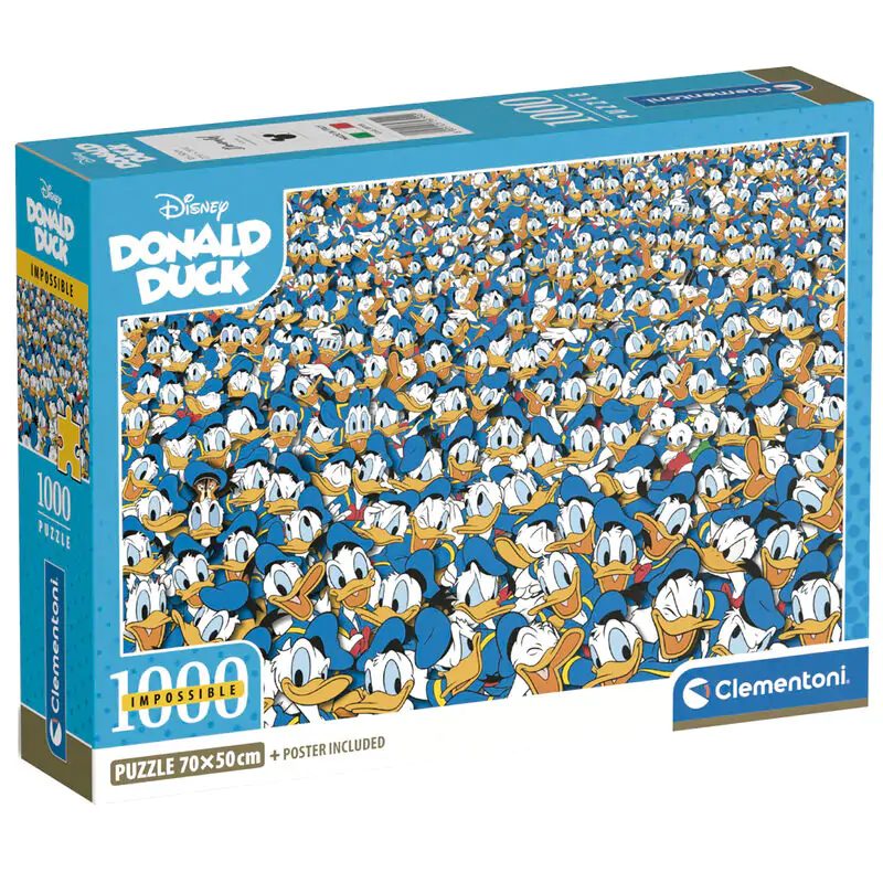 Disney Donald Duck Impossible puzzle 1000 elementów zdjęcie produktu