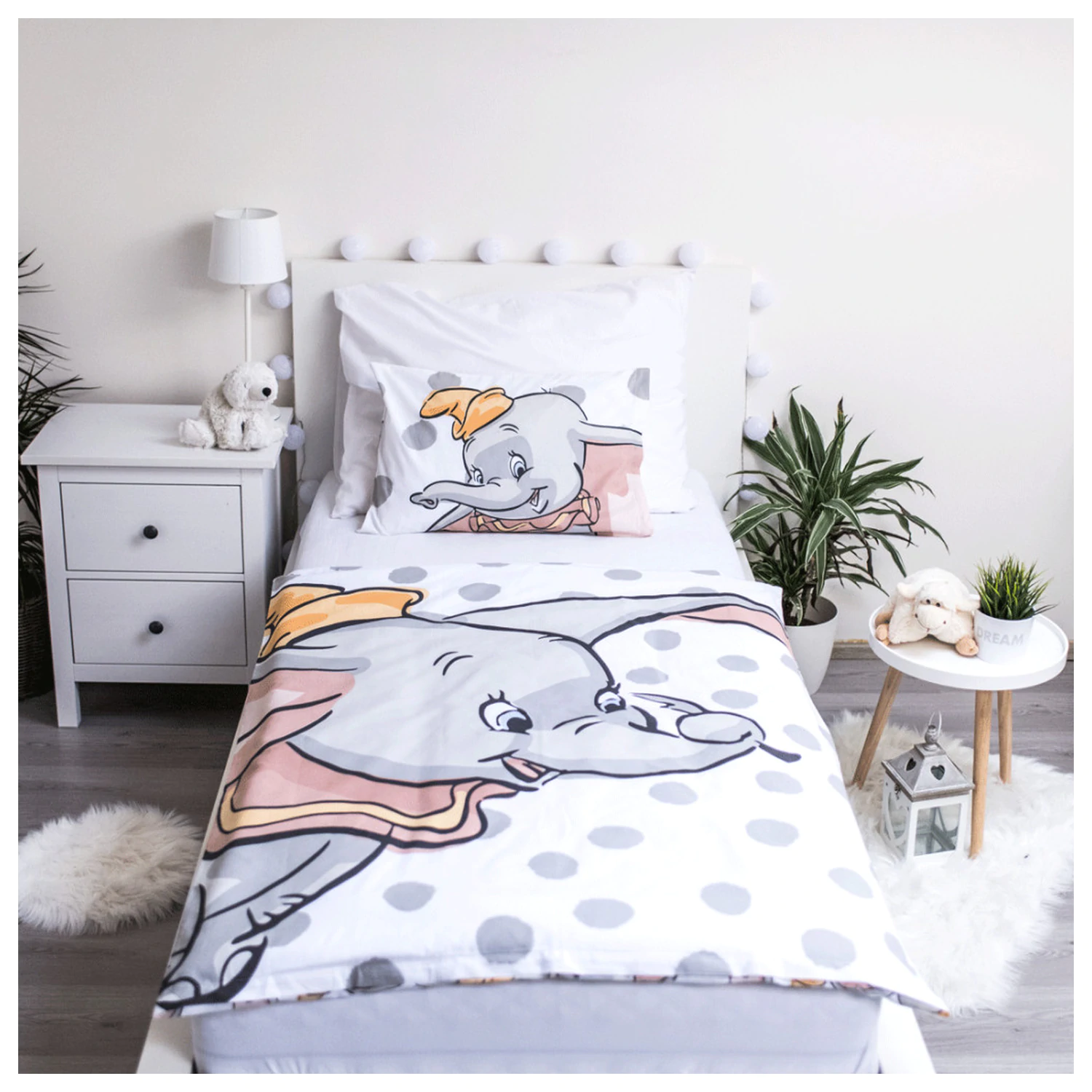 Disney Dumbo Dots Poszwa na kołdrę dla maluchów zdjęcie produktu