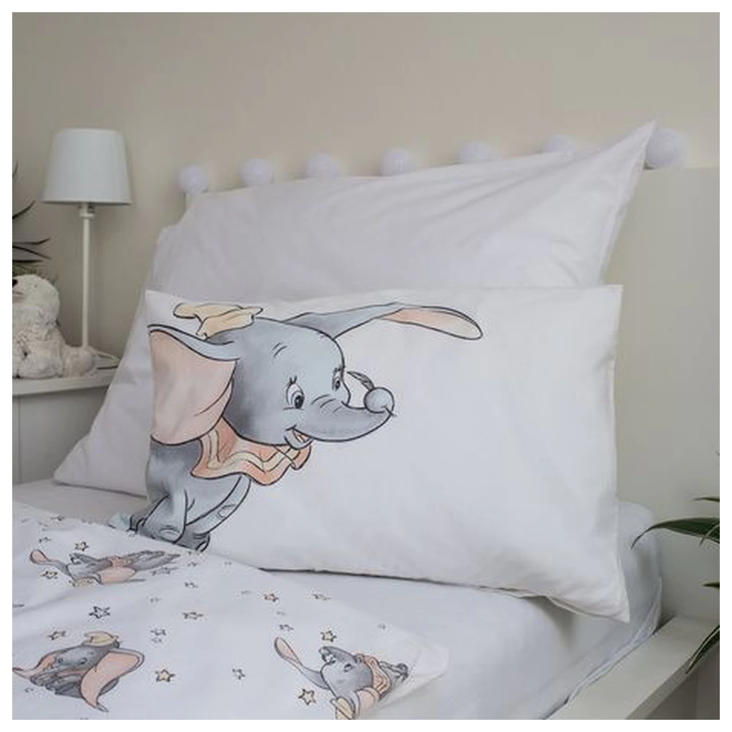 Disney Dumbo Grey poszewka na kołdrę dla małego dziecka i przedszkolaka zdjęcie produktu