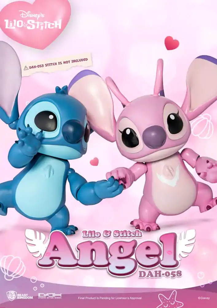 Disney Dynamic 8ction Heroes Figurka Akcji 1/9 Angel (Lilo & Stitch) 16 cm zdjęcie produktu