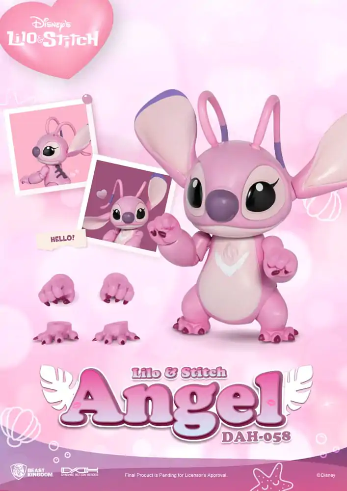 Disney Dynamic 8ction Heroes Figurka Akcji 1/9 Angel (Lilo & Stitch) 16 cm zdjęcie produktu